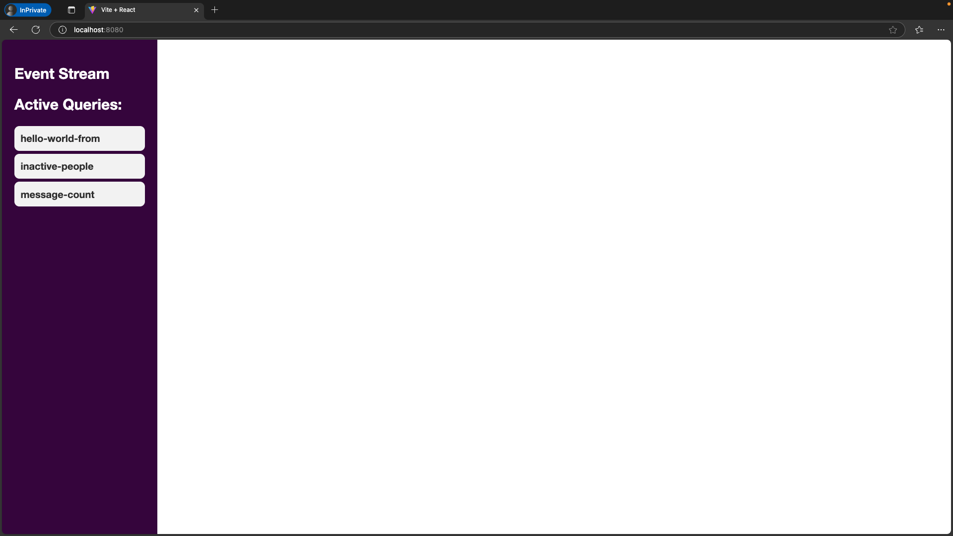 Debug Reaction UI